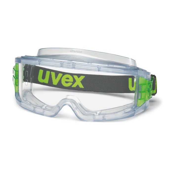 Uvex Ultravision 9301 Safety Goggles with clear Acetate Lens