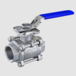 3 Piece Full Bore Stainless Steel Ball Valves, BSP Threaded.