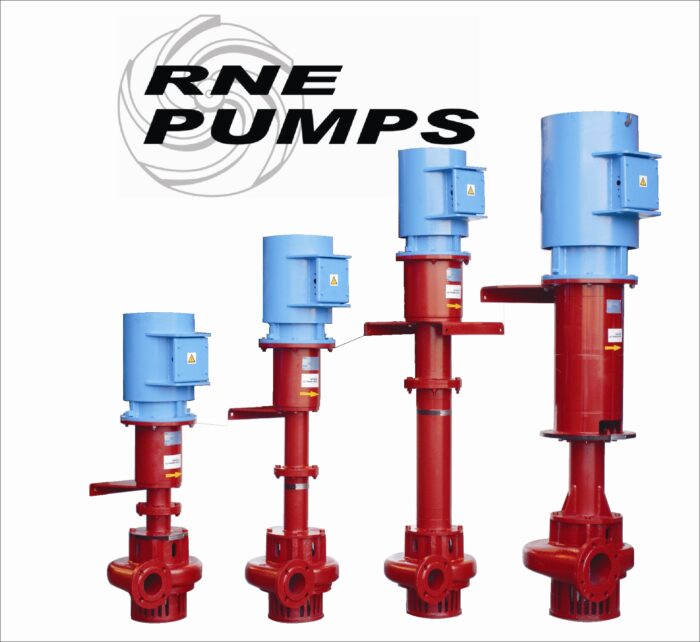 RNE Vertical Spindle Pumps with Steel Frame Motors