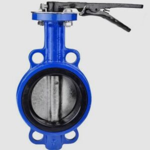 Wafer Type Butterfly Valve, Ductile Iron Body, Stainless Steel Disc.